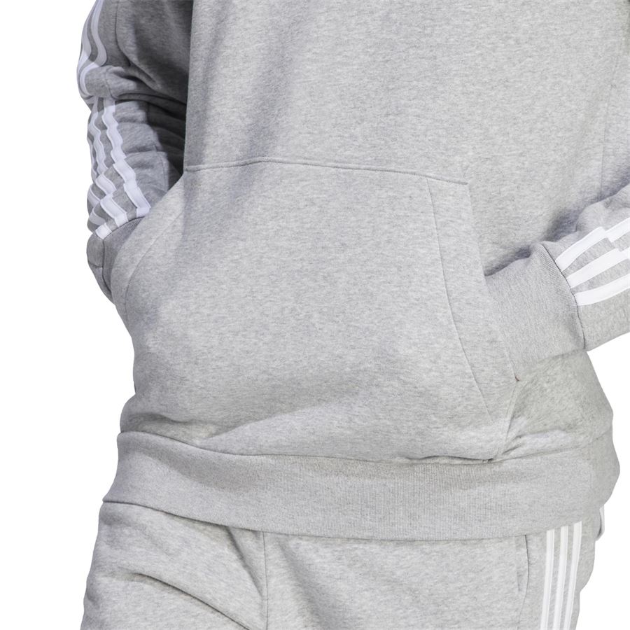 Hoodie Essentials Fleece 3-Stripes felpa da uomo con cappuccio Adidas | IJ6474X